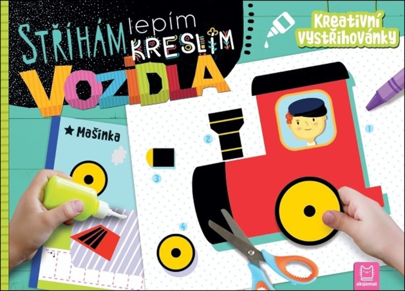 Stříhám, lepím, kreslím Vozidla - Kreativní vystřihovánky Aksjomat s.r.o.