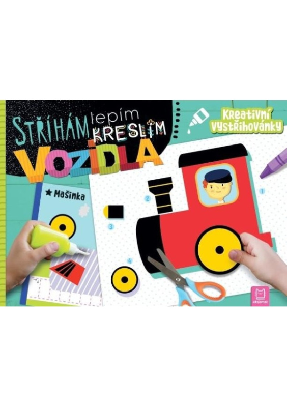 Stříhám, lepím, kreslím Vozidla - Kreativní vystřihovánky Aksjomat s.r.o.