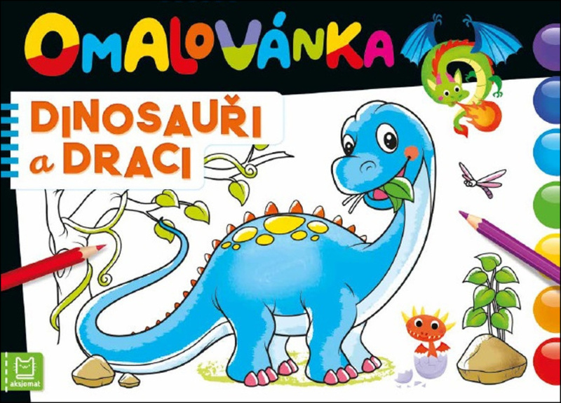 Omalovánka Dinosauři a draci Aksjomat s.r.o.