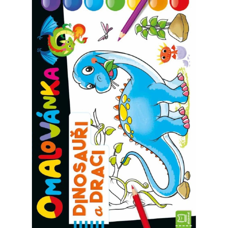 Omalovánka Dinosauři a draci Aksjomat s.r.o.