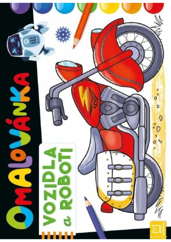 Omalovánka Vozidla a roboti Aksjomat s.r.o.