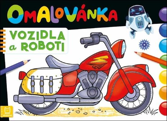Omalovánka Vozidla a roboti Aksjomat s.r.o.