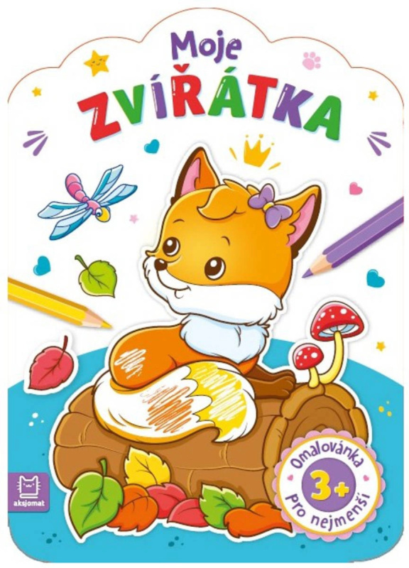 Moje zvířátka - Omalovánka pro nejmenší Aksjomat s.r.o.