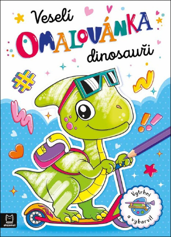 Omalovánka Veselí dinosauři Aksjomat s.r.o.