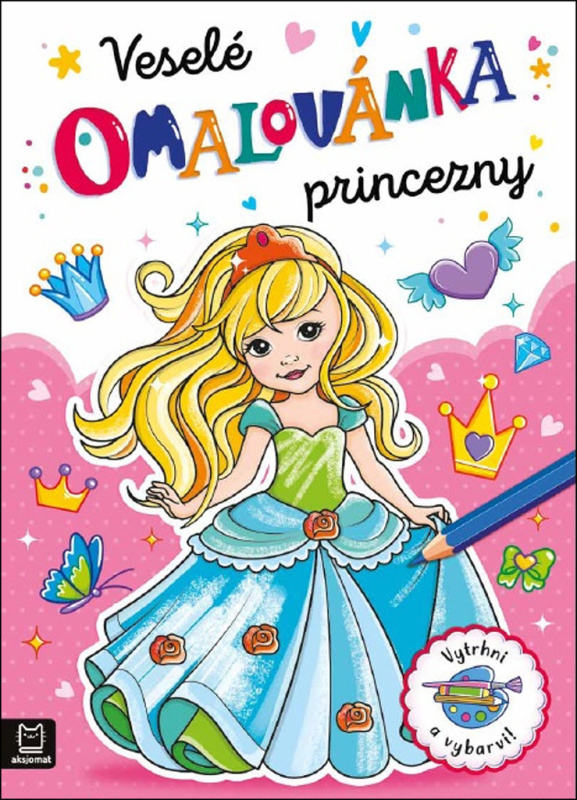 Omalovánka Veselé princezny Aksjomat s.r.o.