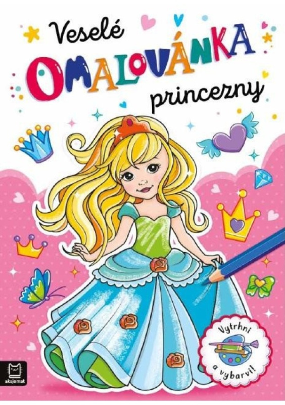 Omalovánka Veselé princezny Aksjomat s.r.o.
