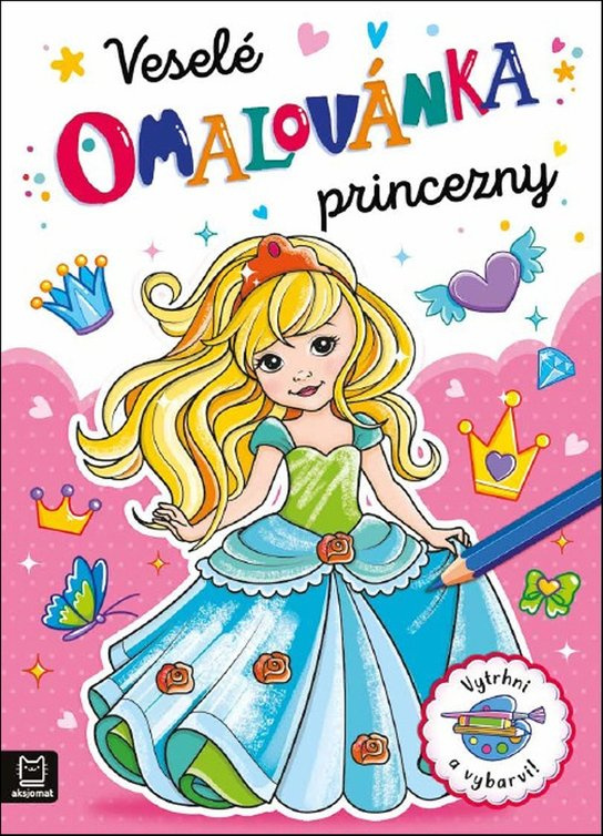 Omalovánka Veselé princezny Aksjomat s.r.o.