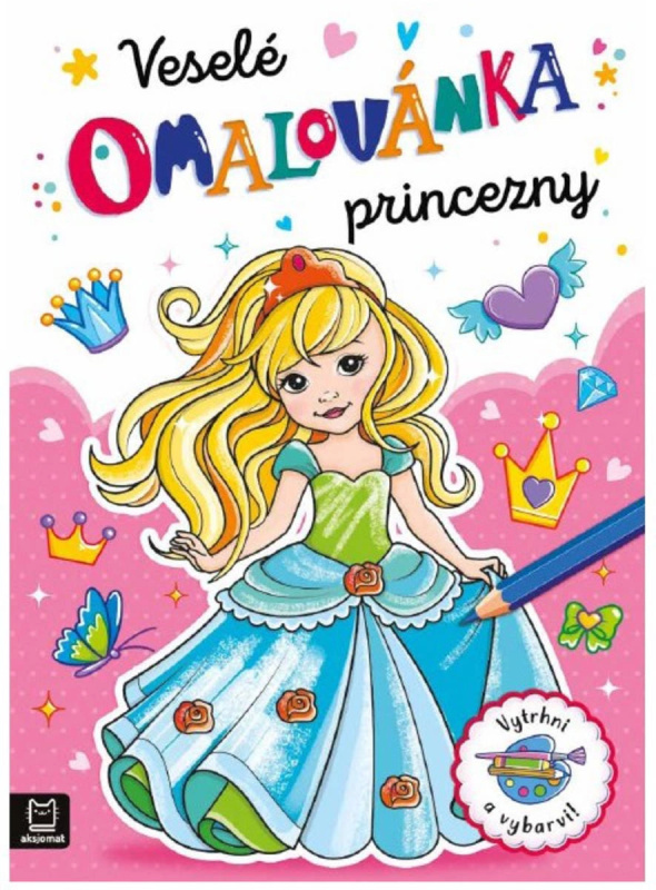 Omalovánka Veselé princezny Aksjomat s.r.o.