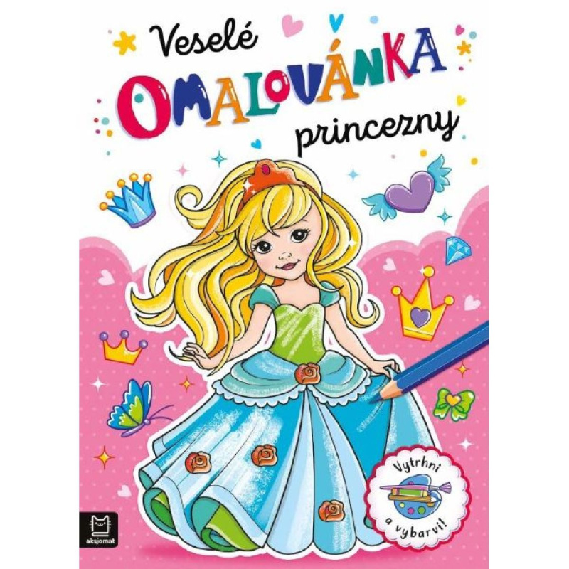 Omalovánka Veselé princezny Aksjomat s.r.o.