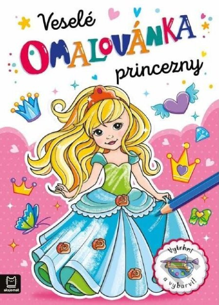 Omalovánka Veselé princezny Aksjomat s.r.o.