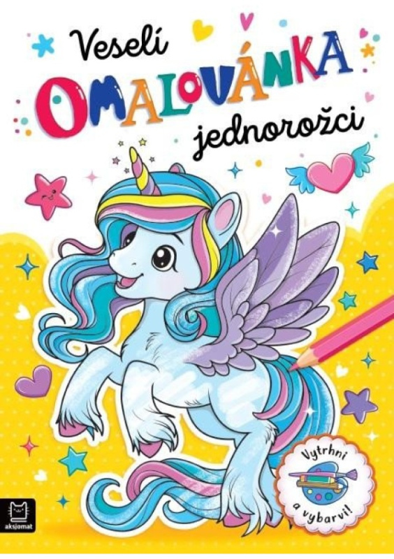 Omalovánka Veselí jednorožci Aksjomat s.r.o.