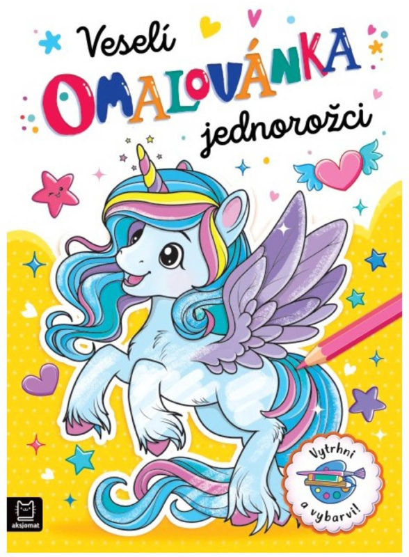 Omalovánka Veselí jednorožci Aksjomat s.r.o.