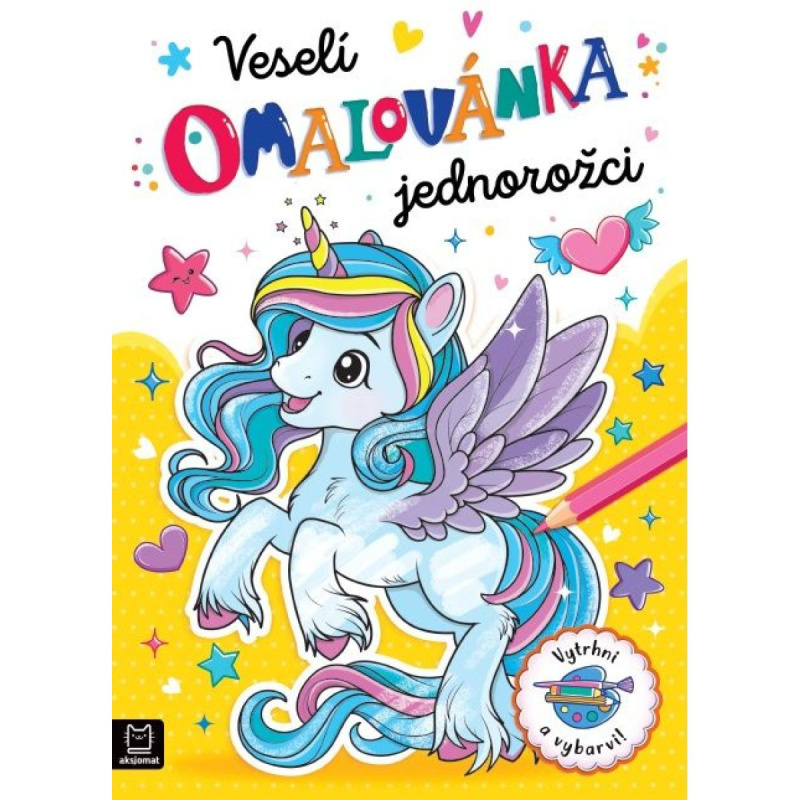 Omalovánka Veselí jednorožci Aksjomat s.r.o.