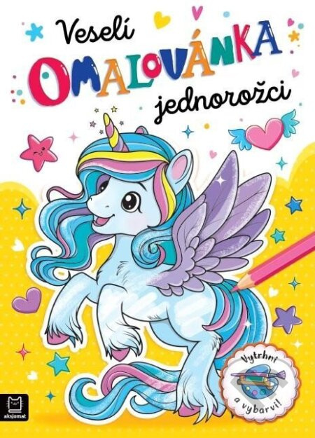 Omalovánka Veselí jednorožci Aksjomat s.r.o.
