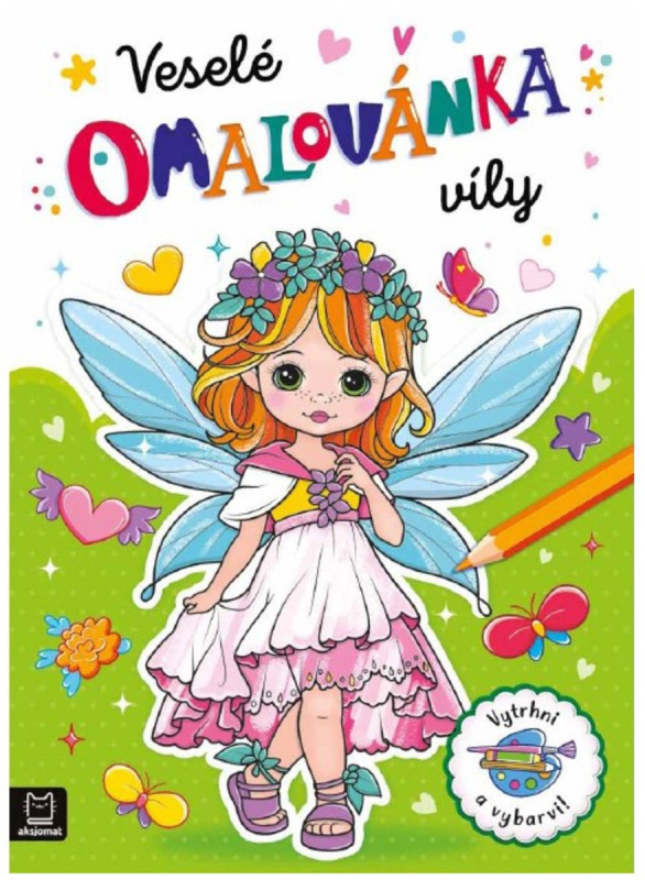 Omalovánka Veselé víly Aksjomat s.r.o.