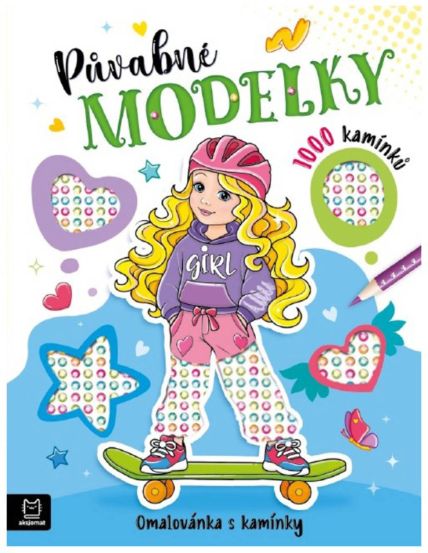 Půvabné modelky (Omalovánka s kamínky) - Agata Kaczyńska