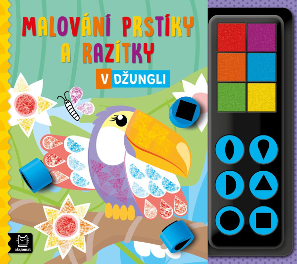 Malování prstíky a razítky V džungli -  Agata Kaczyńska