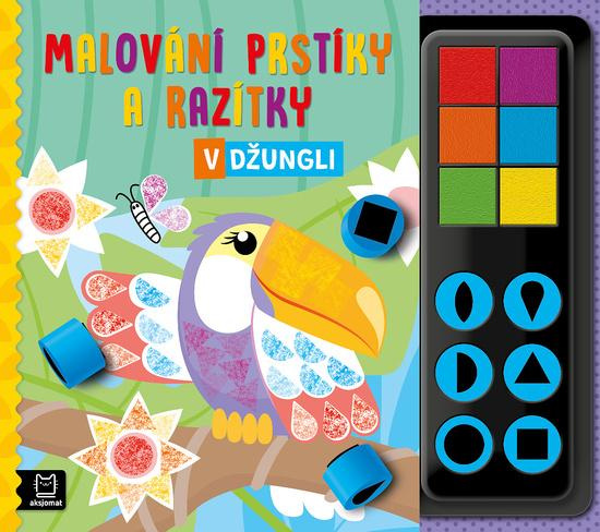 Malování prstíky a razítky V džungli -  Agata Kaczyńska