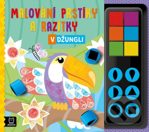 Malování prstíky a razítky V džungli -  Agata Kaczyńska