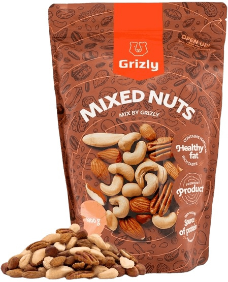 Grizly Ořechový mix 1000 g