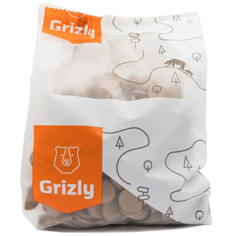 Grizly Mléčno-karamelové čokoládové pecičky