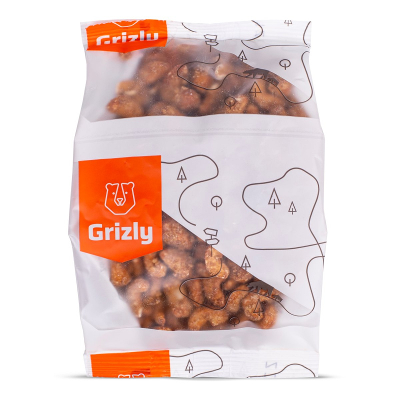 Grizly Kešu oříšky ve slaném karamelu s medem