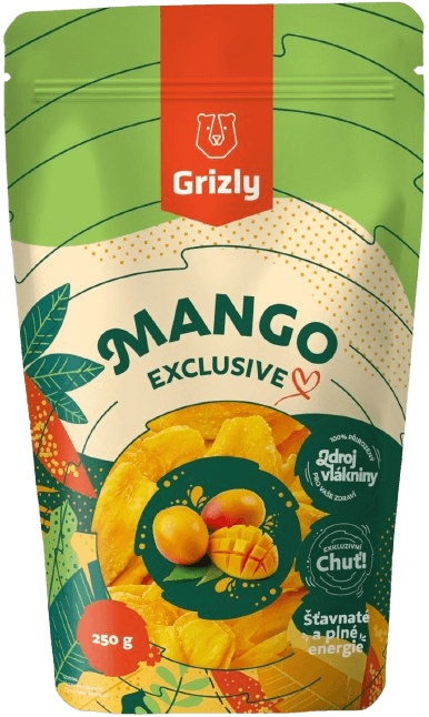 Grizly Mango sušené exclusive - 500 g
