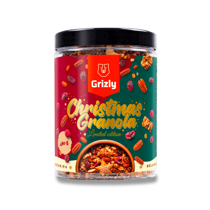 Grizly - Vánoční granola - 450 g