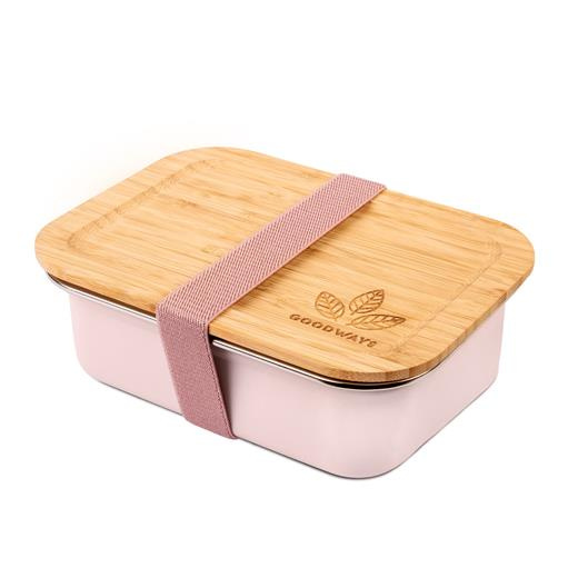 GoodWays GoodBox krabička na jídlo, růžová Objem:: 1200 ml