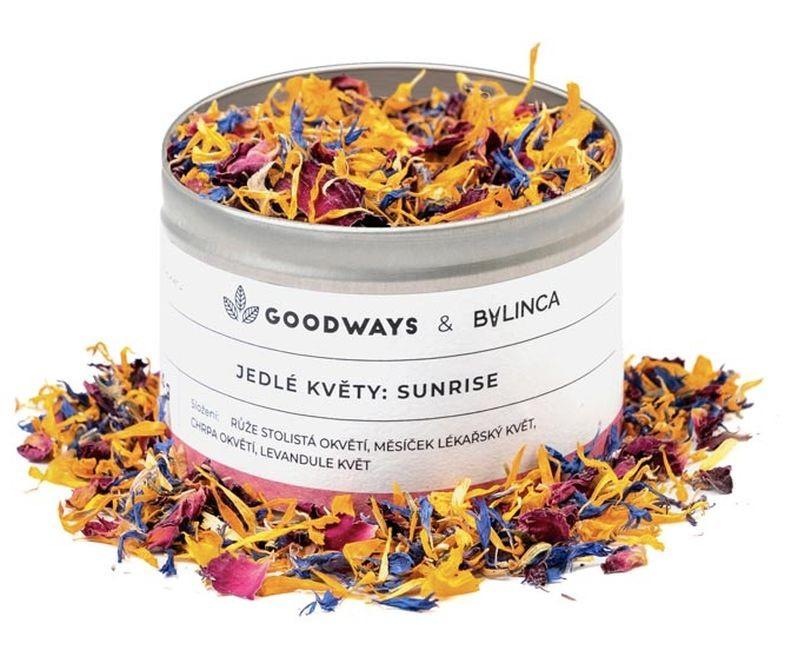GoodWays Jedlé květy-Sunrise, 20g