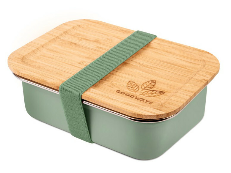 Goodways GoodBox krabička na jídlo, zelená Objem:: 1200 ml