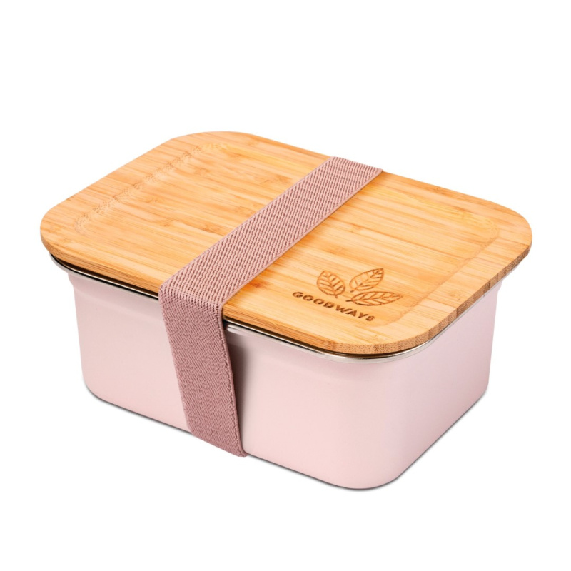 Goodways GoodBox krabička na jídlo, růžová Objem:: 1500 ml