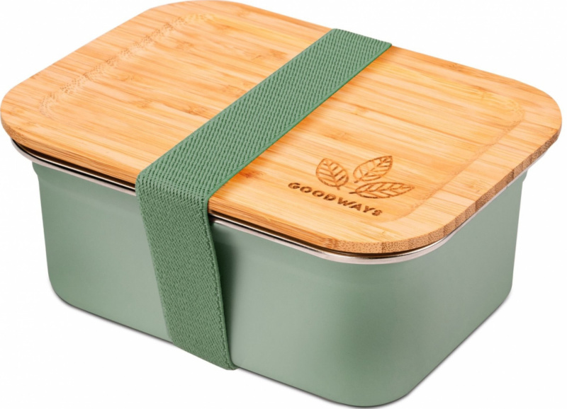 GoodWays GoodBox krabička na jídlo, zelená Objem:: 1500 ml