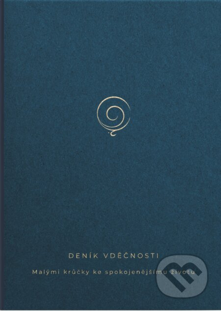 Deníku vděčnosti - modrý