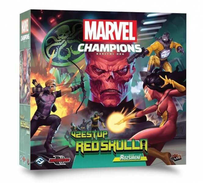 Marvel Champions CZ: Vzestup Red Skulla - Michael Boggs, Nate French, Caleb Grace - hra z kategorie Karty
