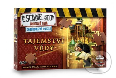 ESCAPE ROOM: Dobrodružné puzzle - Tajemství vědy