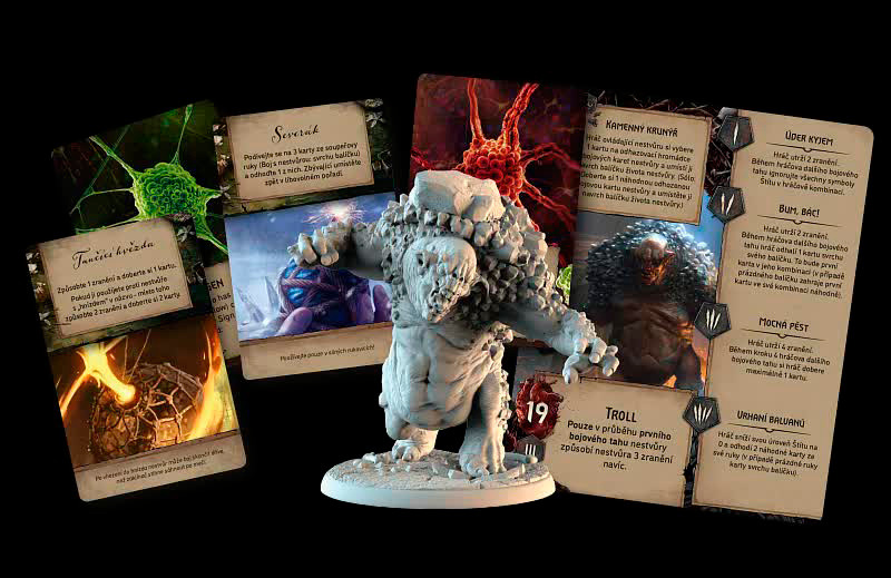 Asmodee Zaklínač: Starý svět Stezka nestvůr rozšíření