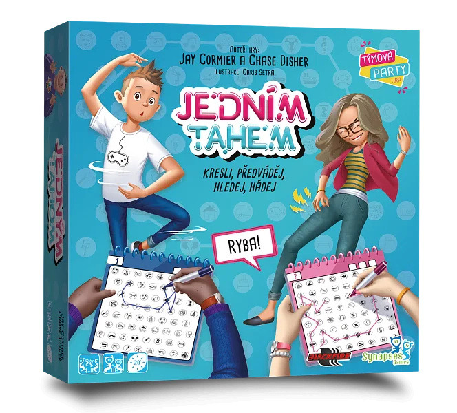 Jedním tahem - párty hra ADC Blackfire Entertainment s.r.o.