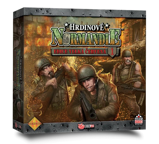 ADC Blackfire Hrdinové Normandie: Edice Velká červená 1