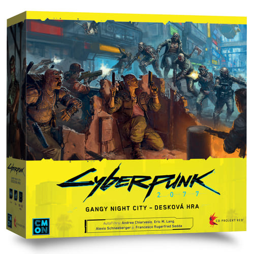 ADC Blackfire CYBERPUNK 2077: Gangy Night City - Desková hra