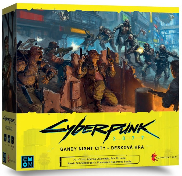 ADC Blackfire CYBERPUNK 2077: Gangy Night City - Desková hra
