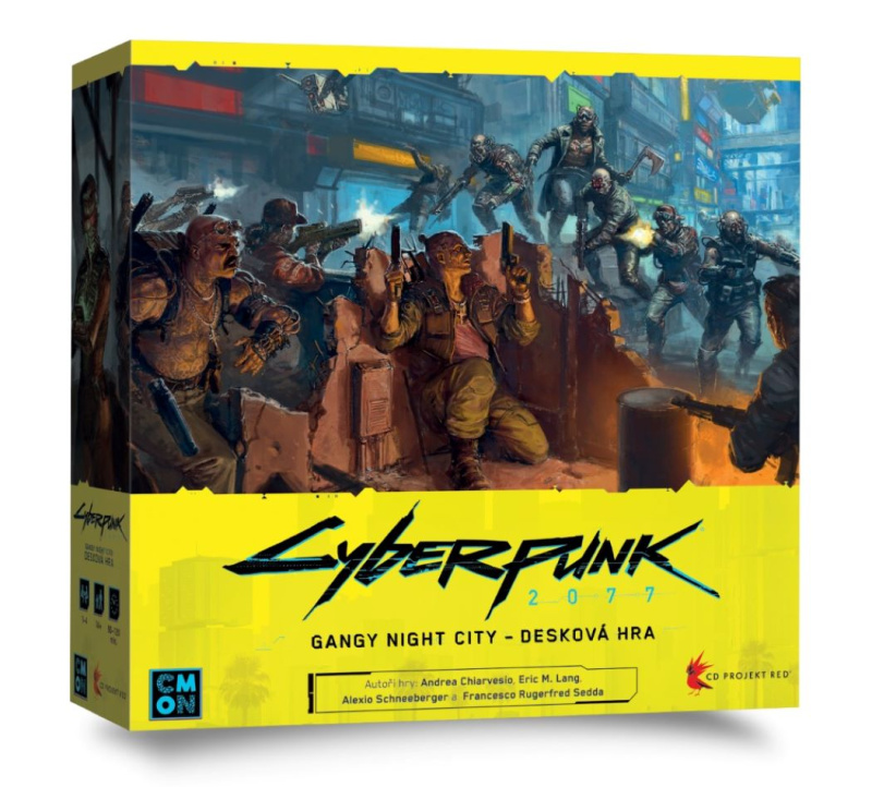 ADC Blackfire CYBERPUNK 2077: Gangy Night City - Desková hra
