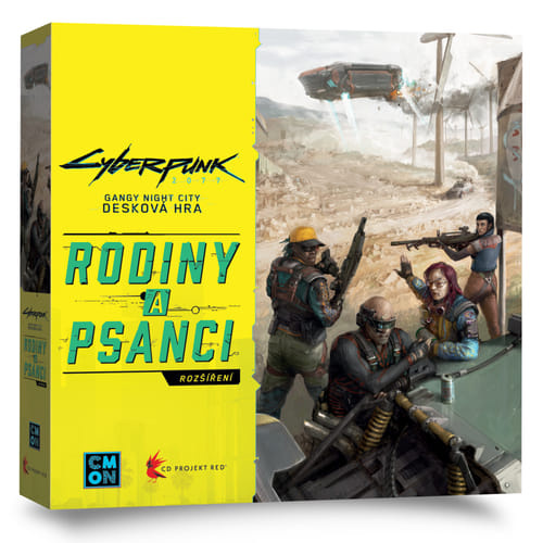 Cyberpunk 2077: Rodiny a psanci - rozšíření - Andrea Chiarvesio - hra z kategorie Hry pro náročné