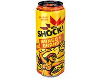 BIG SHOCK! Mango-orange energetický nápoj 24 x 500 ml