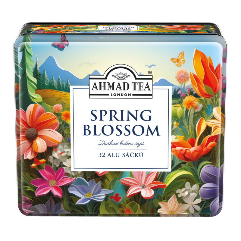 Ahmad Tea Spring Blossom kolekce čajů 32 sáčků