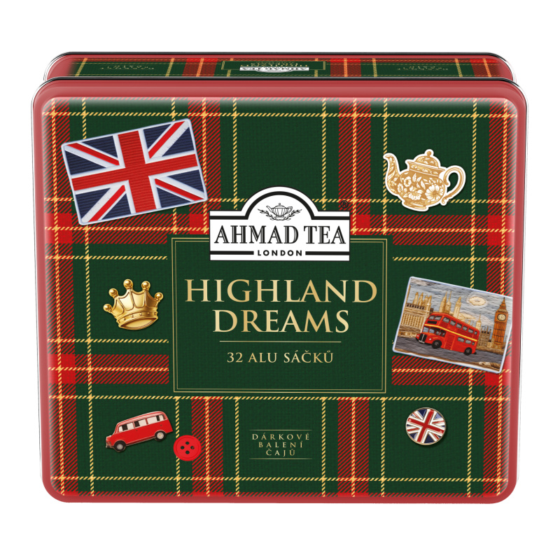 Ahmad Tea Highland Dreams kolekce čajů 32 sáčků