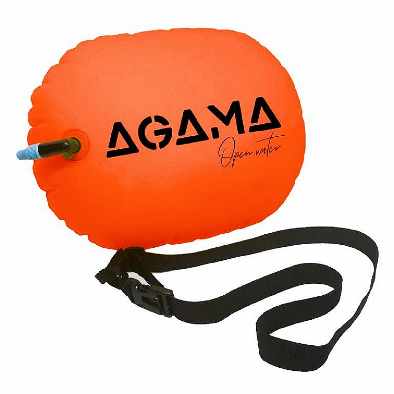 Plavecká bójka Agama OPEN WATER 7 L oranžová