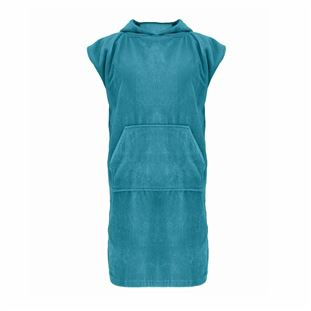 Agama Cotton Premium pončo; ocelově modrá