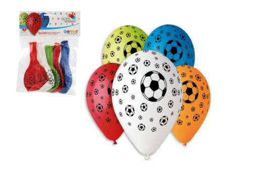GEMAR balloons Balónek s potiskem fotbal