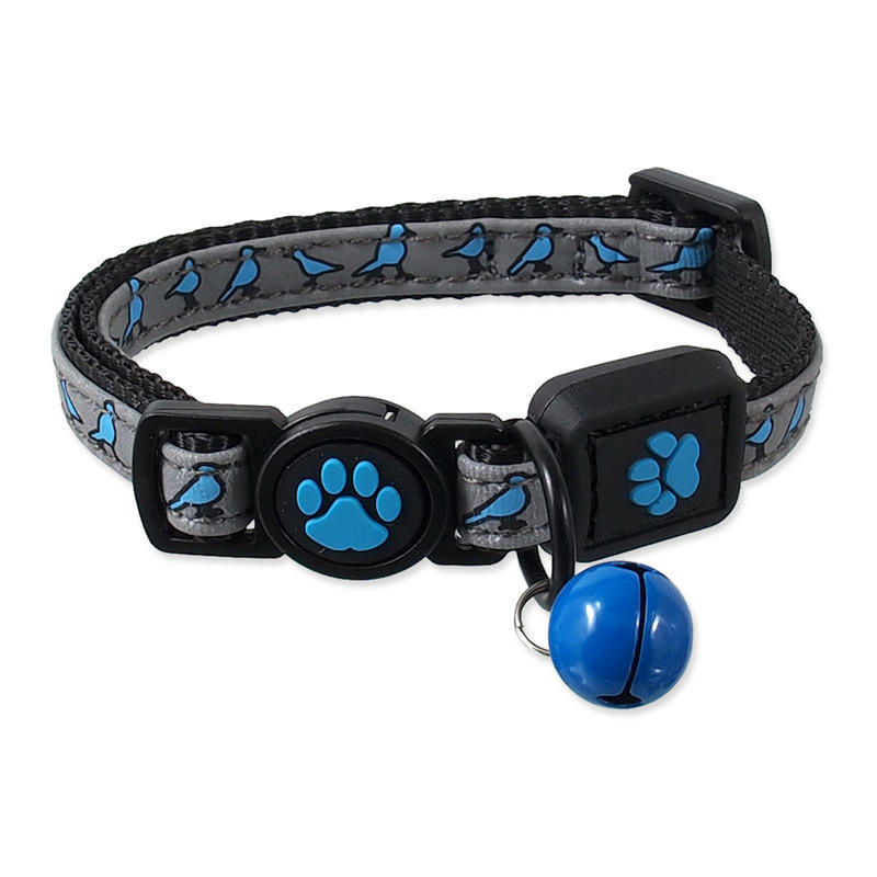 Obojek ACTIVE CAT Reflective modrý XXS 1 ks